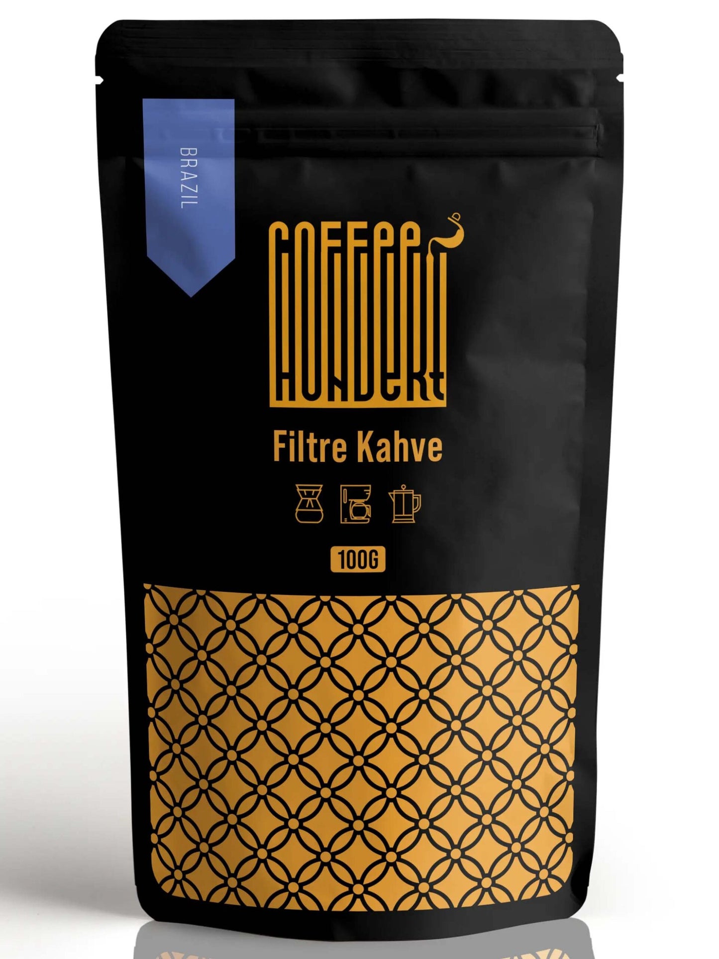 Coffee Hundert Brazil Santos Filtre Kahve 100 Gram.