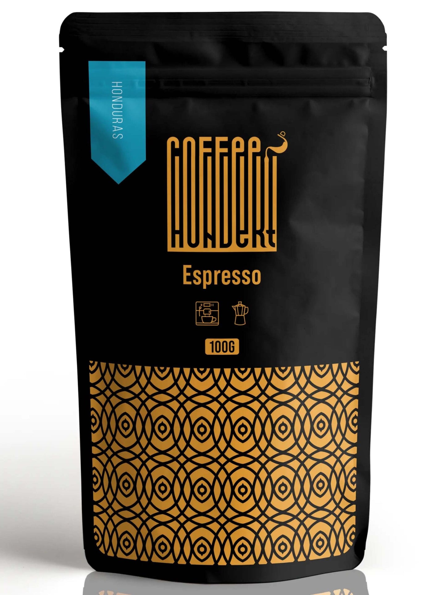 Coffee Hundert Honduras San Marcos Espresso 100 Gram.