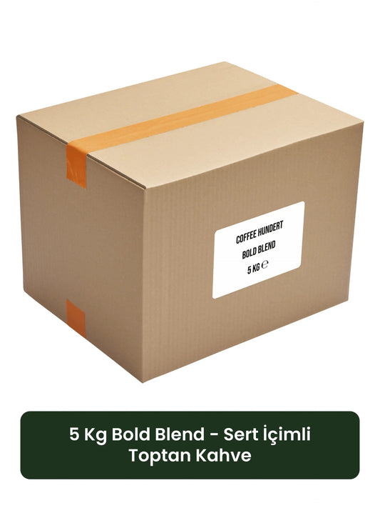 Coffee Hundert Toptan Bold Blend (Sert İçimli) 5 Kg.