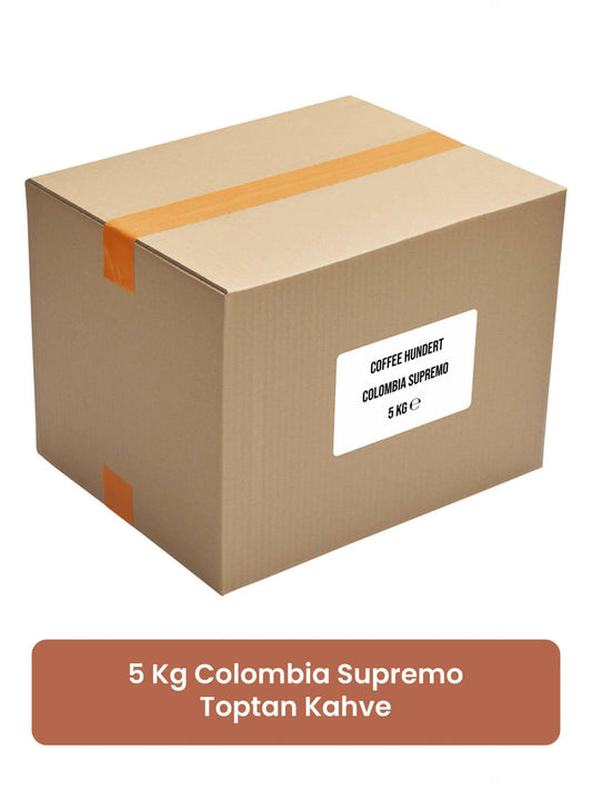 Coffee Hundert Toptan Colombia Supremo 5 Kg.